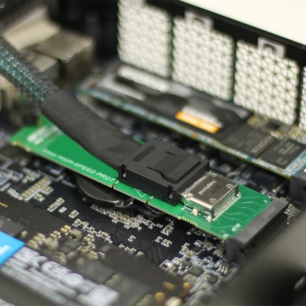 M.2 M Key til OCuLink-konvertere M.2 Adapter Dataoverføring PC Laptop