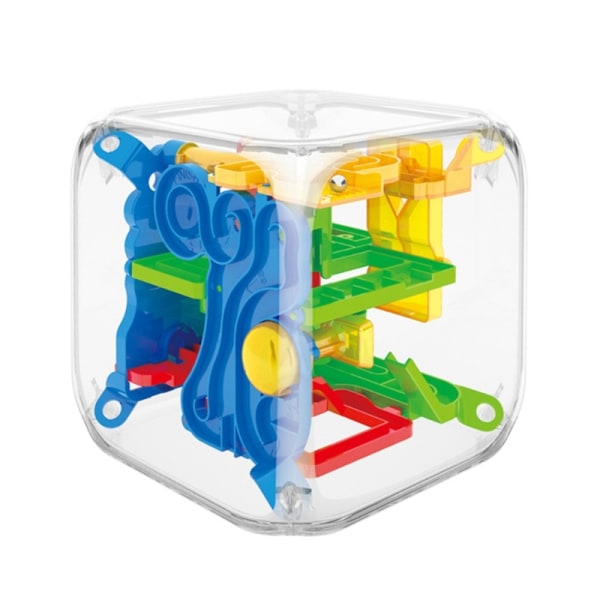 3D Maze Puzzle Cube Leketøy for Barn Gutter/Jenter Hjernetrening Bursdagsgaver Nyhet Barn Labyrint Leketøy for Barn