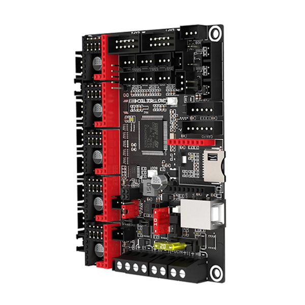 SKRV1.4 Turbo Hovedkort SKR 3 Hovedkort 3D-skriver Kontrollkort for Ender for Ender V2 Ender 3 Pro/5 3D