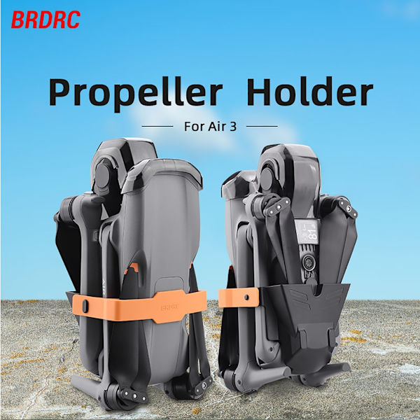 Propellerskydd för Air 3 Tillbehör Propellerfixer Propellerhållare för Air 3 Drones Tillbehör Gray