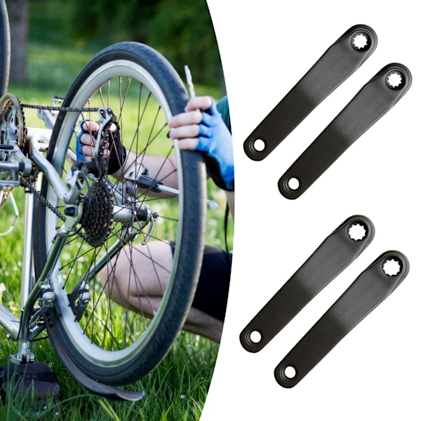1 Par Vevarmar Ersättning Hastighets Vevparti Cruisers Cykel Mellanmotor For ISIS