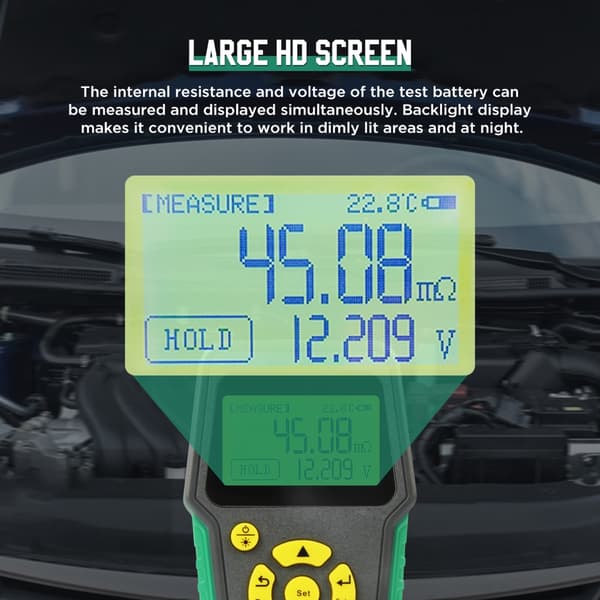 Lithium Batteri Intern Modstand Testinstrument Elektrisk Køretøjsgruppe