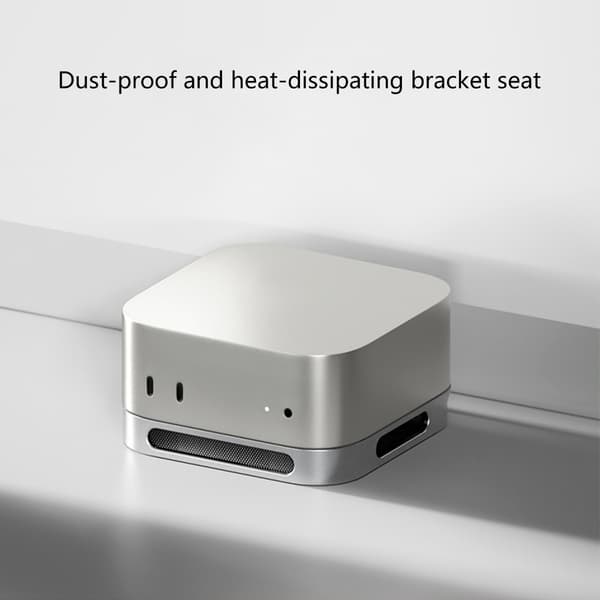 Varmeafledningsstander til Macmini - Støjsvag drift og sikker enhed