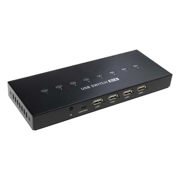 Manuel printerdelingsenhed USB Otte computere deler 4 USB 8 ind 4 ud skift