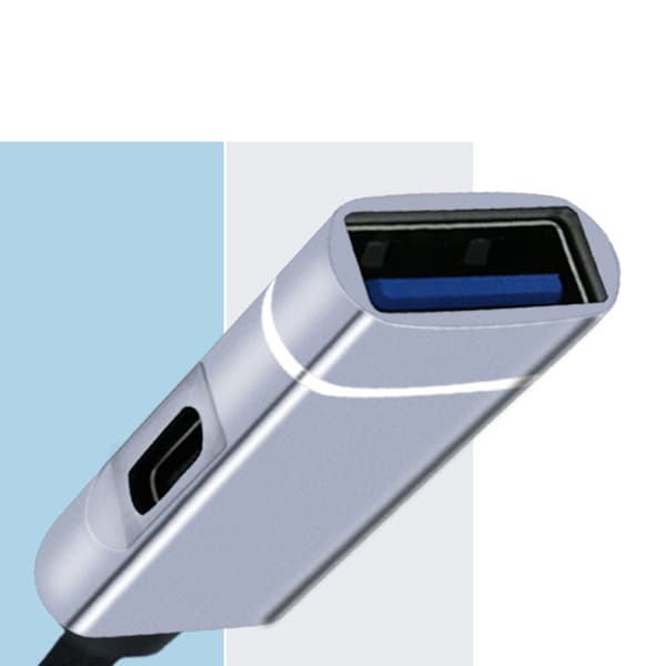 Älykäs Type-C-telakointiasema, keskitin 2-in-1 USB Type C -portit USB 3.0 + PD