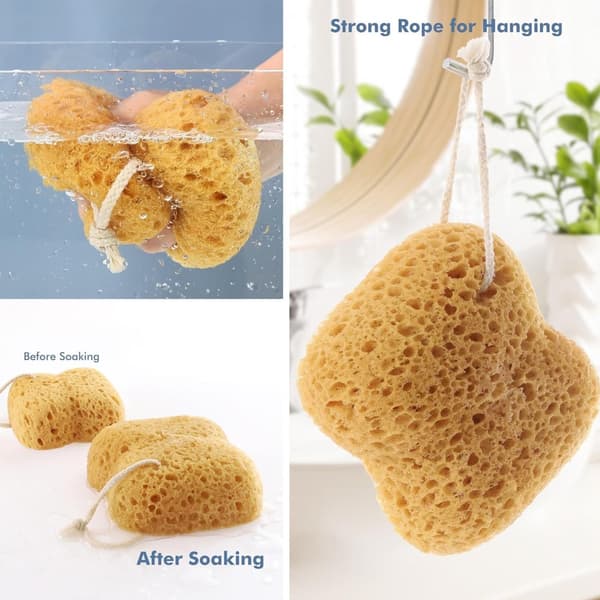 Exfolierande Kroppssvamp Duschsvamp Kroppsskrubb Kroppsrengöringstillbehör