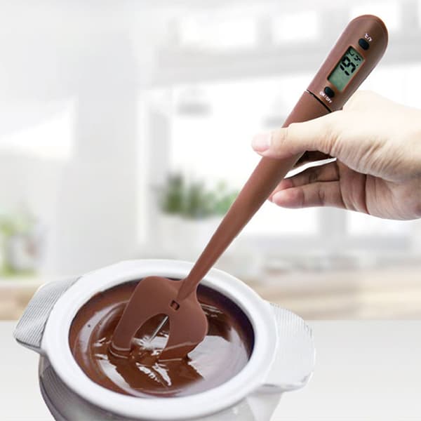 Silikone Sliktermometer Digital Spateltermometer Professionel