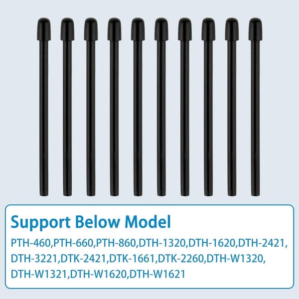 10 stk. Refill Stylus-spidser til DTH3221, DTK2421, DTK1661 Tablets