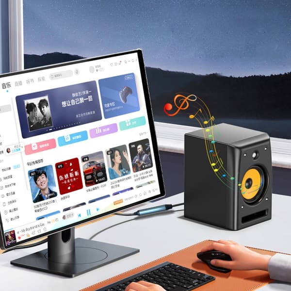 USB til Optisk Analog Konverter Digital Optisk SPDIF til Analog Stereo Lyd