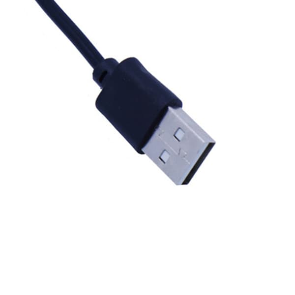 USB til 3 / 4-bens PWM 5V USB-kabel til blæserstrømadapter med tænd/sluk-kontakt
