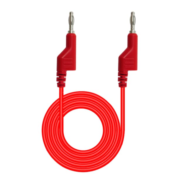 Stabelbare bananplugger Kobber testledningssett for multimeter Bilindustri 1M 4mm