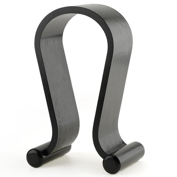 Universal Headset Holder Stand Trædesign Kompakt Arbejdspladsløsning