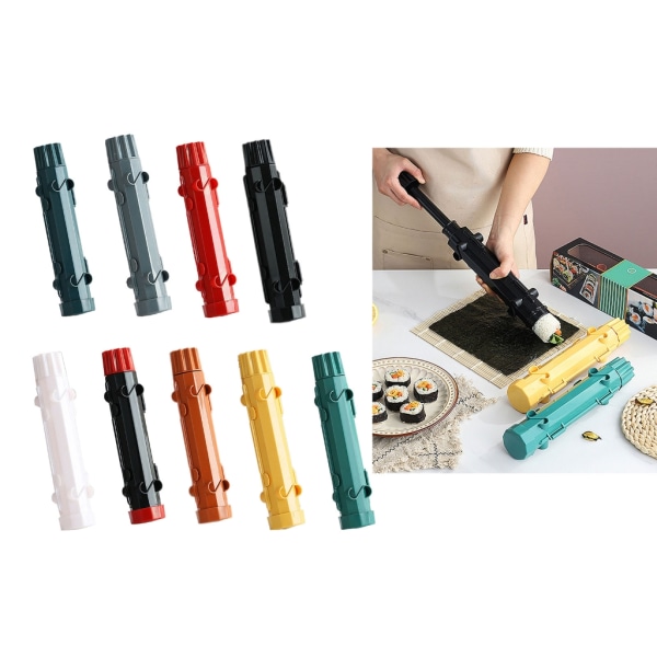 Randig form Set för sushitillverkning kök sushi bazookas form sushirullemaskin Onigiri form för hemresor 5