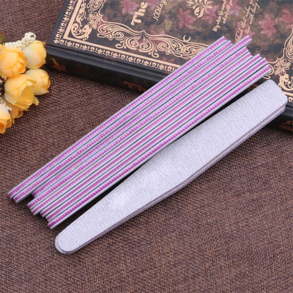 Nail Art Slipning Buffer Bufferspetsar Manikyr Akryl Gel Fil Tool 100/180 Grit