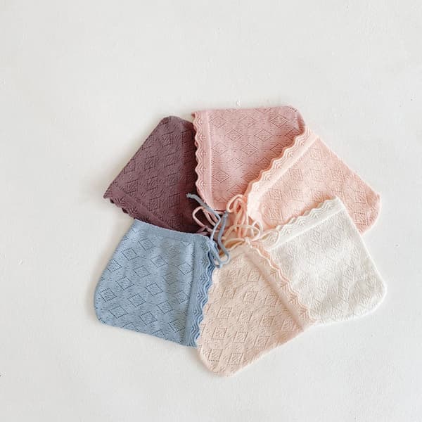 Spædbarn Baby Blonde Hat Bomuldshat Forår Efterår Søde Piger Blue M