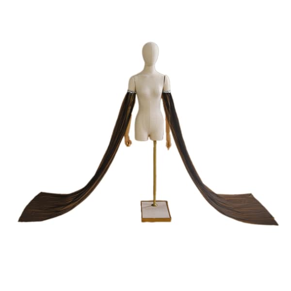 Franske bryllupsarmsermer Elegante armtrekk Elastiske mansjetter Armbekledning for brud