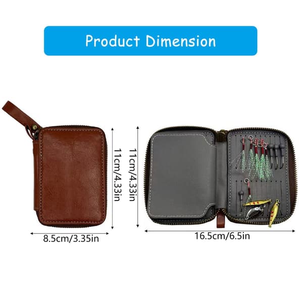 Kunstig Crankbait Fiskeredskapsbinder Bag med Stropp Bærbar