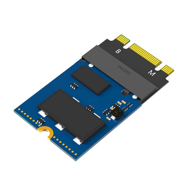 M.2 2230 til 2242 Forlengelsesadapter B+M Key NVME M-Key 2230 til 2242