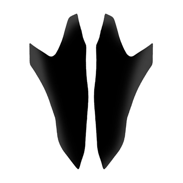 1 Par Sidokåpa Panel Dynamisk Vinge Kit Kåpa Aerodynamiska Winglets Black