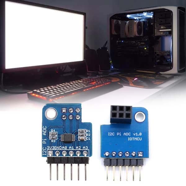 16 Bit 4 Kanal I2C Analog til Digital ADC Konverter
