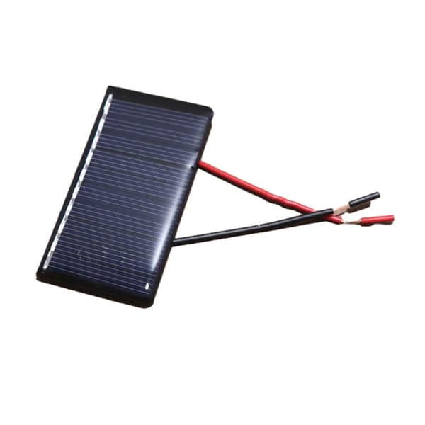 Effektiv solcelle 5V 60mA Lett å bære solcellepanel Enkelt for prosjekt