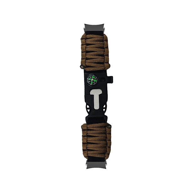 Kompatibel för Watch 6/5/5 Pro Smartwatch-band Justerbart Sportvävt Nylon Tvättbart band Armband Armband Andas Black
