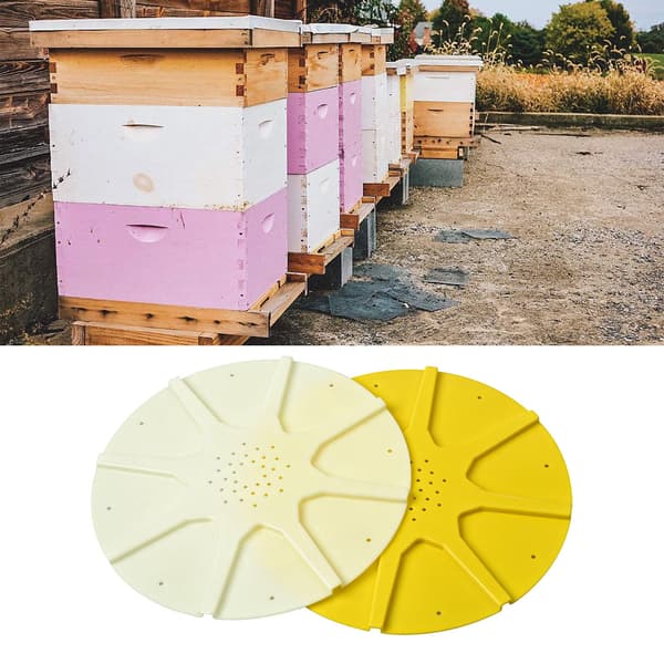 Bikupa Dörrport Åtta sätt Kanal Escaper Exit Plast Access Tools Bin Verktygsutrustning Tillbehör Plast Bee Tools