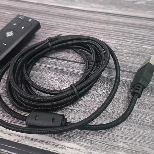 USB til 3,5 mm jackstik eksternt lydkort til Cloud2 7.1 stereolydadapter