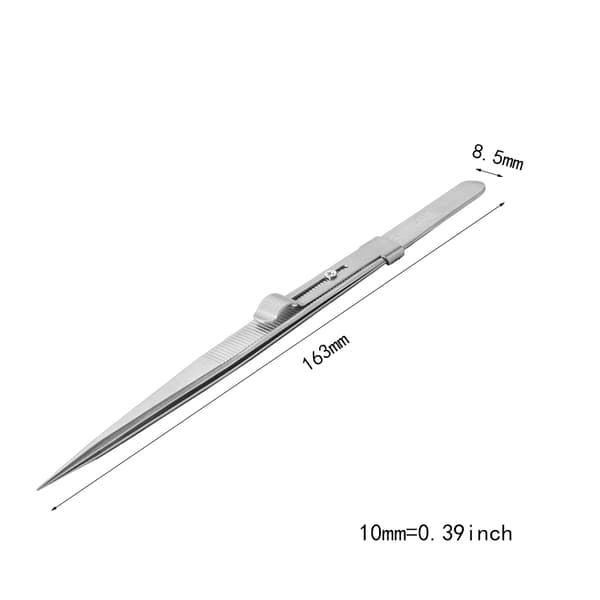 Universal Phono Pickup Stylus Ledningsinstallationspincetklemme med lås