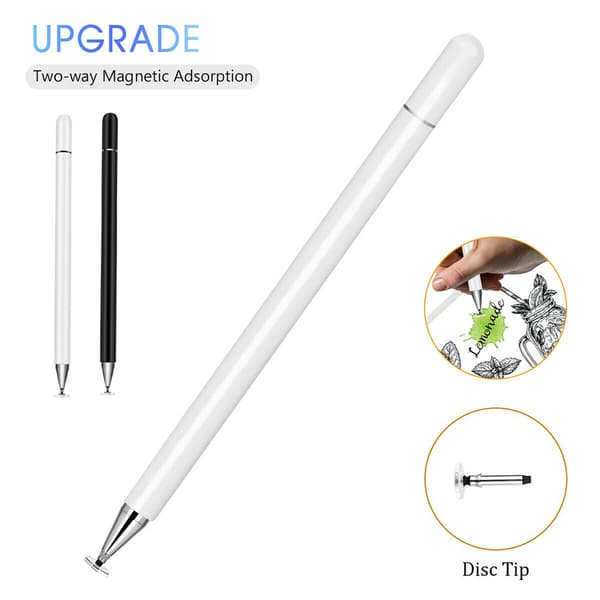 Stylus Pen för Apple 6th/7th/8th/Mini 5th/ Pro 11&12.9''/Air 3rd Gen ios/Android/för Microsoft System Pencil With PenTip Black