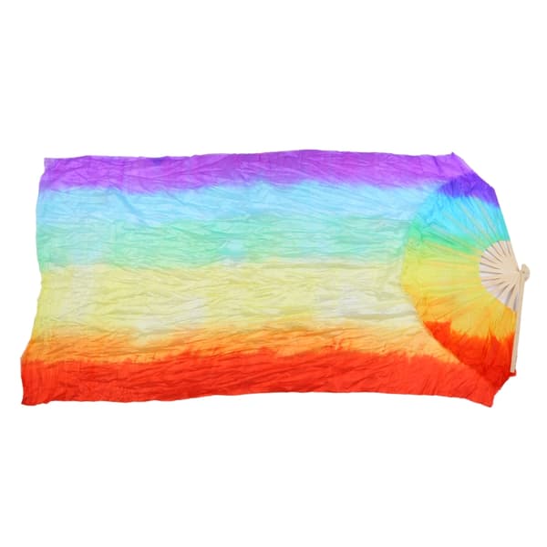 Chic Utvidet Dansevifte Faux Silke Magdans Vifter Foldevifter