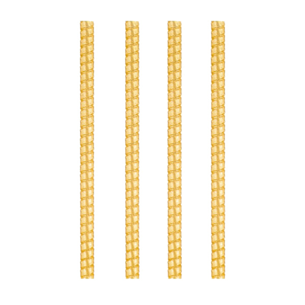 4 stycken/ set Smycken Verktyg Spiral Bas Ring Justerare Guld Färg Ring Spännare Ändring av storlek Verktyg Smycken Ring Skydd 3/5mm null - A 3mm round