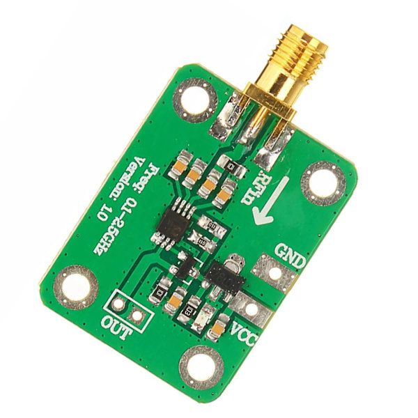 0,1-2,5GHz RF- power Logaritmisk power för RF- power 7-15V