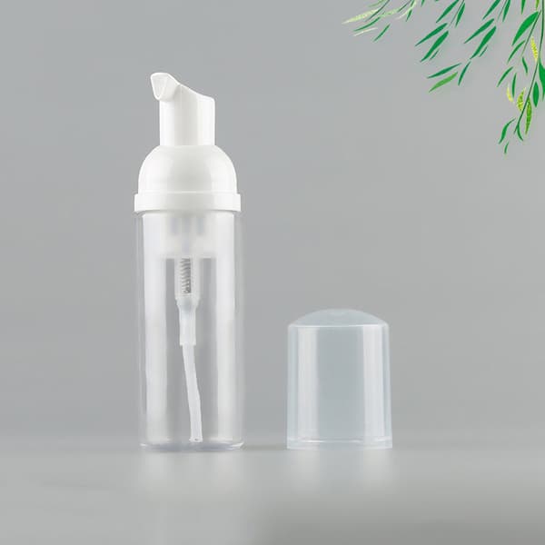 Mini skumpumpeflaskedispenser Liten tom skumsåpeflaske for håndsåpe