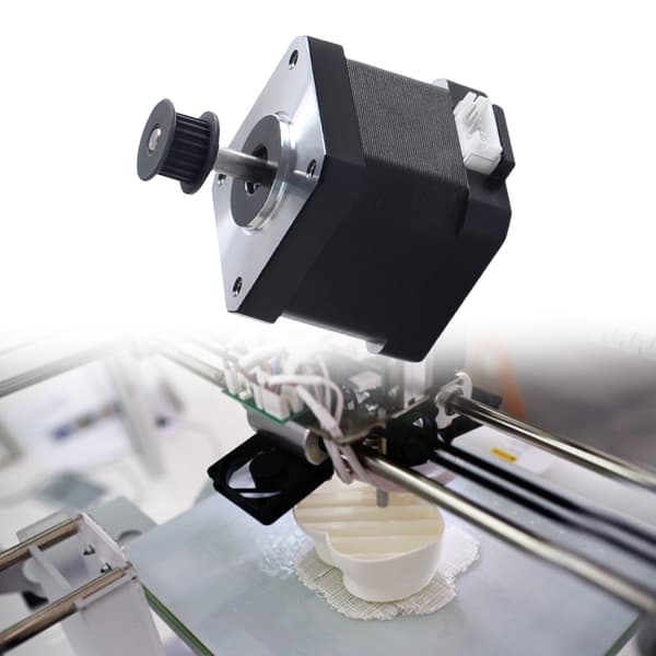 Kvalitets 3D Printer Steppermotor med 1A Strøm og 1,8 Graders Trin