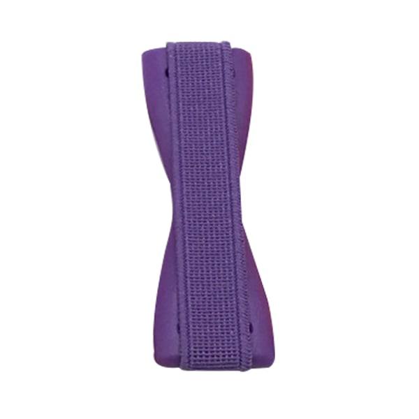 Finger elastisk rem Telefonhållare Ultratunn Anti-Slip Mobiltelefon Grips Bandhållare för baksidan av telefonen Mini-Tablets Purple