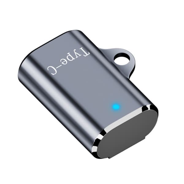 Benledning Hodetelefon USB C Ladeadapter LED-indikator Aluminium