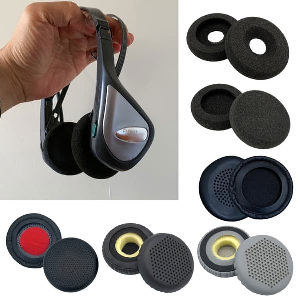 Bløde svampudskiftningsørepuder til C225 C3225T C3200 Gaming Headset ModelE