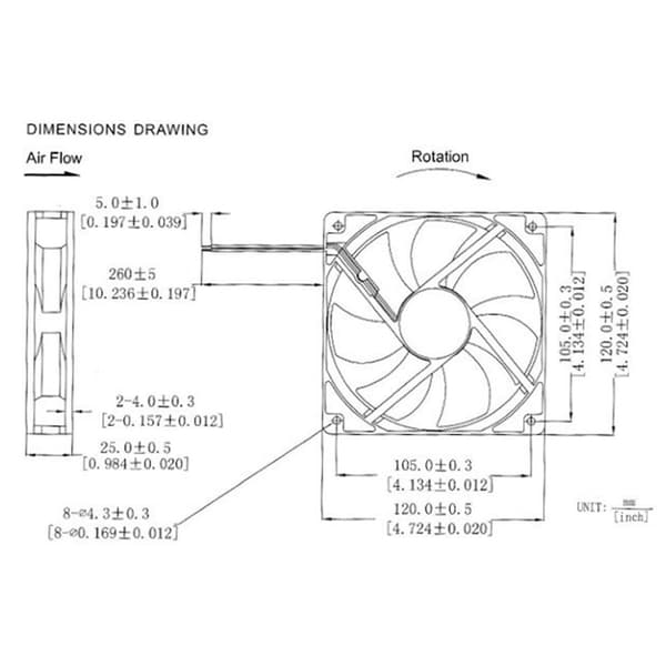 Højtydende køleventilator til spillekonsoller, varmereduktion, støjsvag ventilator