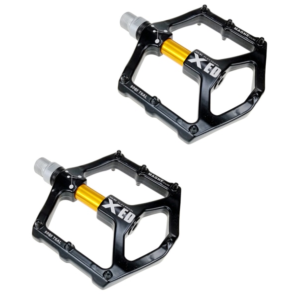 MTB Landsvägscykel Ultralätta Plattpedaler Plattform Aluminiumlegering CNC Lager Pedaler