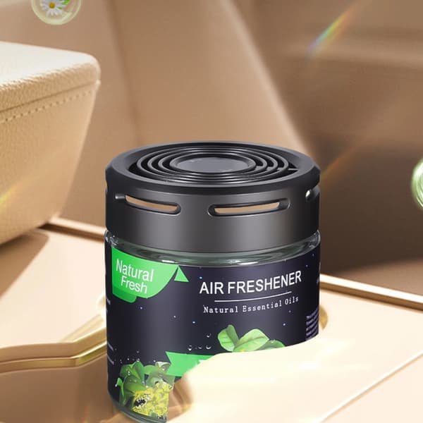 Bil Luftfrisker Solid Parfyme Auto Duftspreder Solid Salvebokser Peach