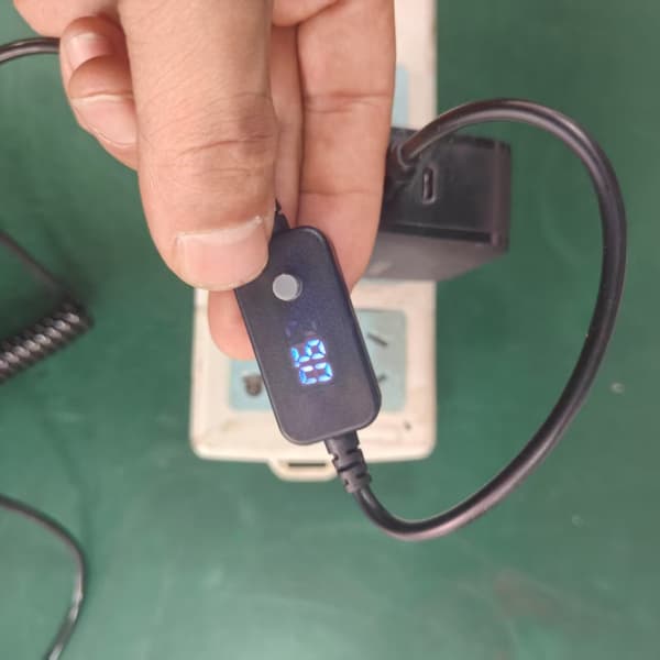 5V til 20V USB C til Biloplader Stik Kabel til DashCam og LED Lys
