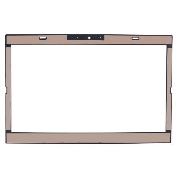 Laptop LCD-ram Ram Surround Screen Front för Shell Sheet Sticker Cover för Lenovo ThinkPad T450 T450S Notebook Compu T450 style