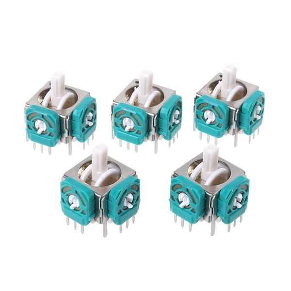 5 st Ersättnings 3D Analog Joystick Sensor Modul Reparationstillbehör för NGC