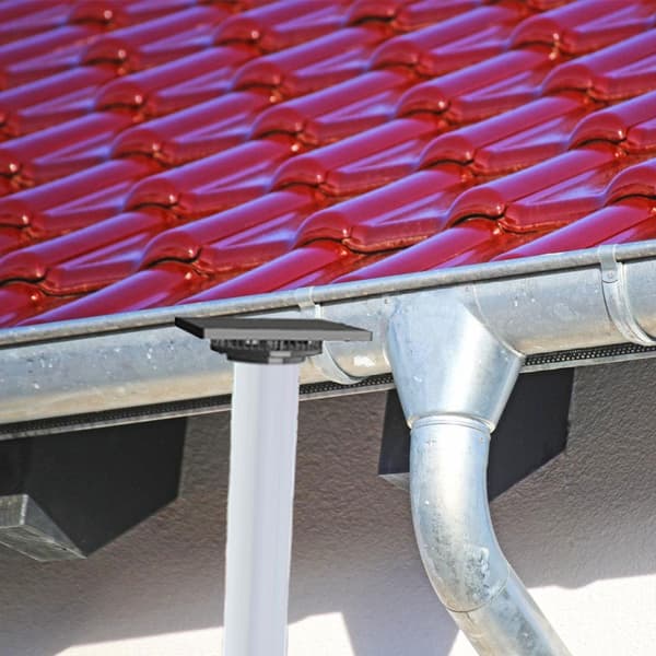 Solpanel Udstødningsventilator Uden Batteri Ventilationsventilator Til Skure Hønsehuse Brug