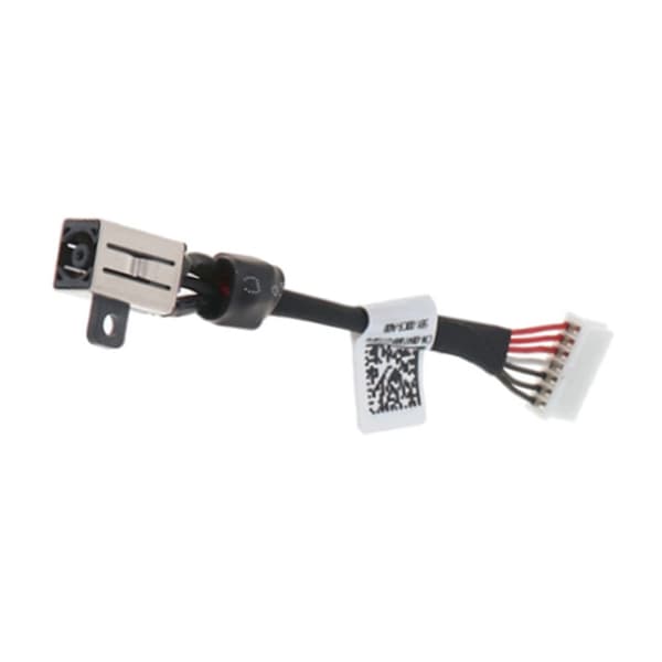 DC Strømkontakt Ladeport Socket Harness-Kabel for XPS 15 9550 9560 Erstatning