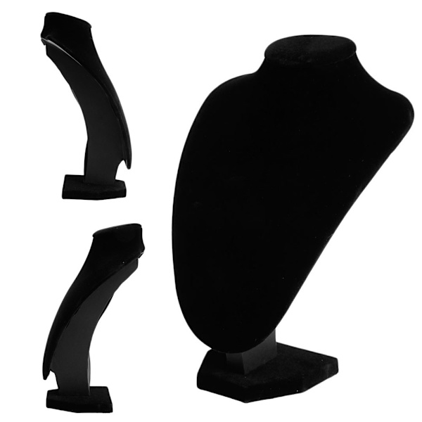 Halsband Kedja Smycken Bust Display Hållare Stand Display Halsband Skyltdocka Halsband Bust Stand Organizer för kvinnor