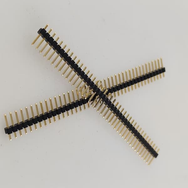 10 stk. Breakaway PCB Board Pin Header Konnektorer 2,54 mm Header Konnektorer