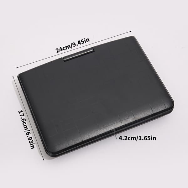 9,8 tommer EVD medieafspiller understøtter TF-kort og flere diskformater