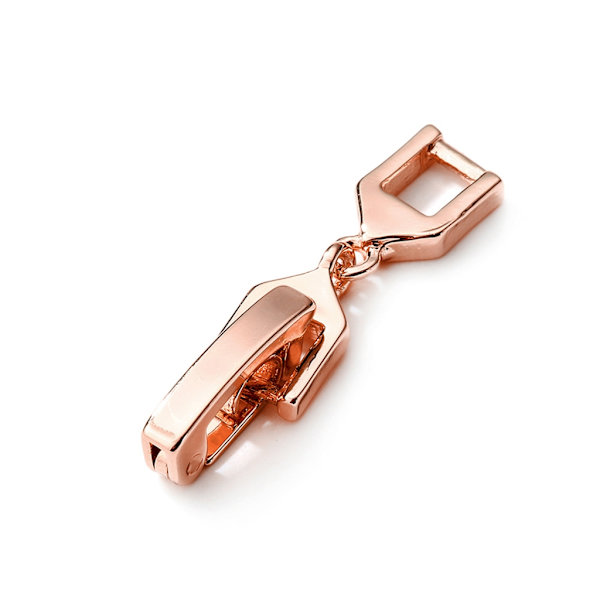 5 st Enkelt halsband Armbandsförlängare Alloy Extension Viklås för armbandshalsband och smyckenstillverkning Rose gold